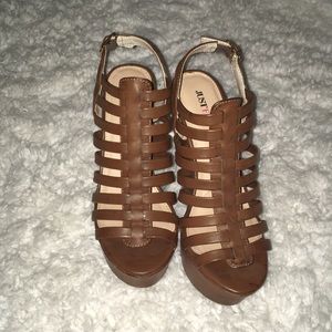 Sandal heeled wedges